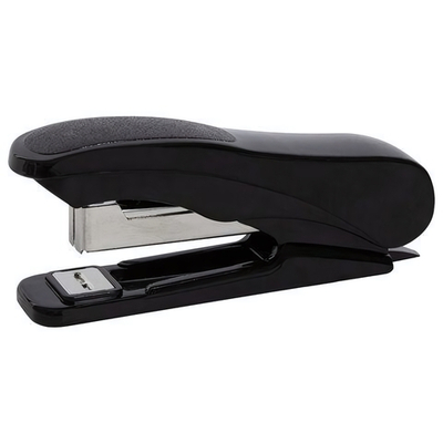 Степлер №10 до 12л. "Everyday" черный, с антистеплером (STAFF)