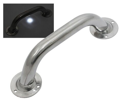 Рукоятка (поручень) "Мореман", 1 светодиод, 200X25 мм (10263151)