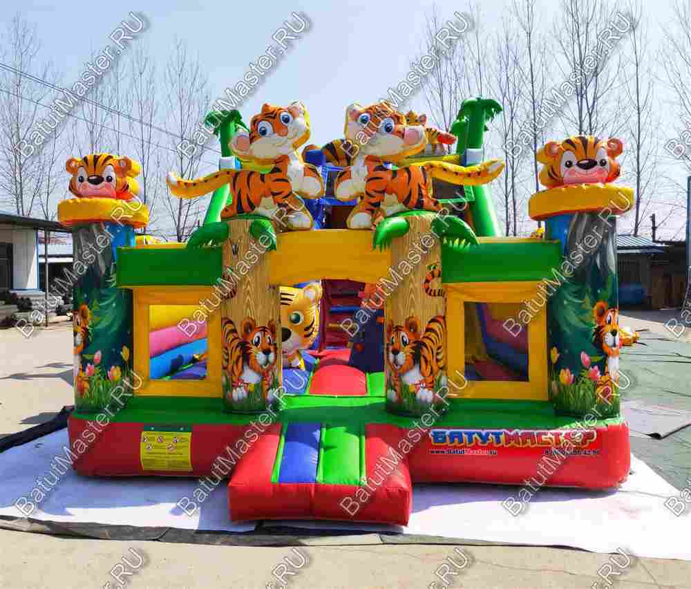 Коммерческий батут «Тигриная страна », 8*5*5 м