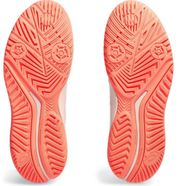 Женские теннисные кроссовки Asics Gel-Challenger 14 - white/sun coral
