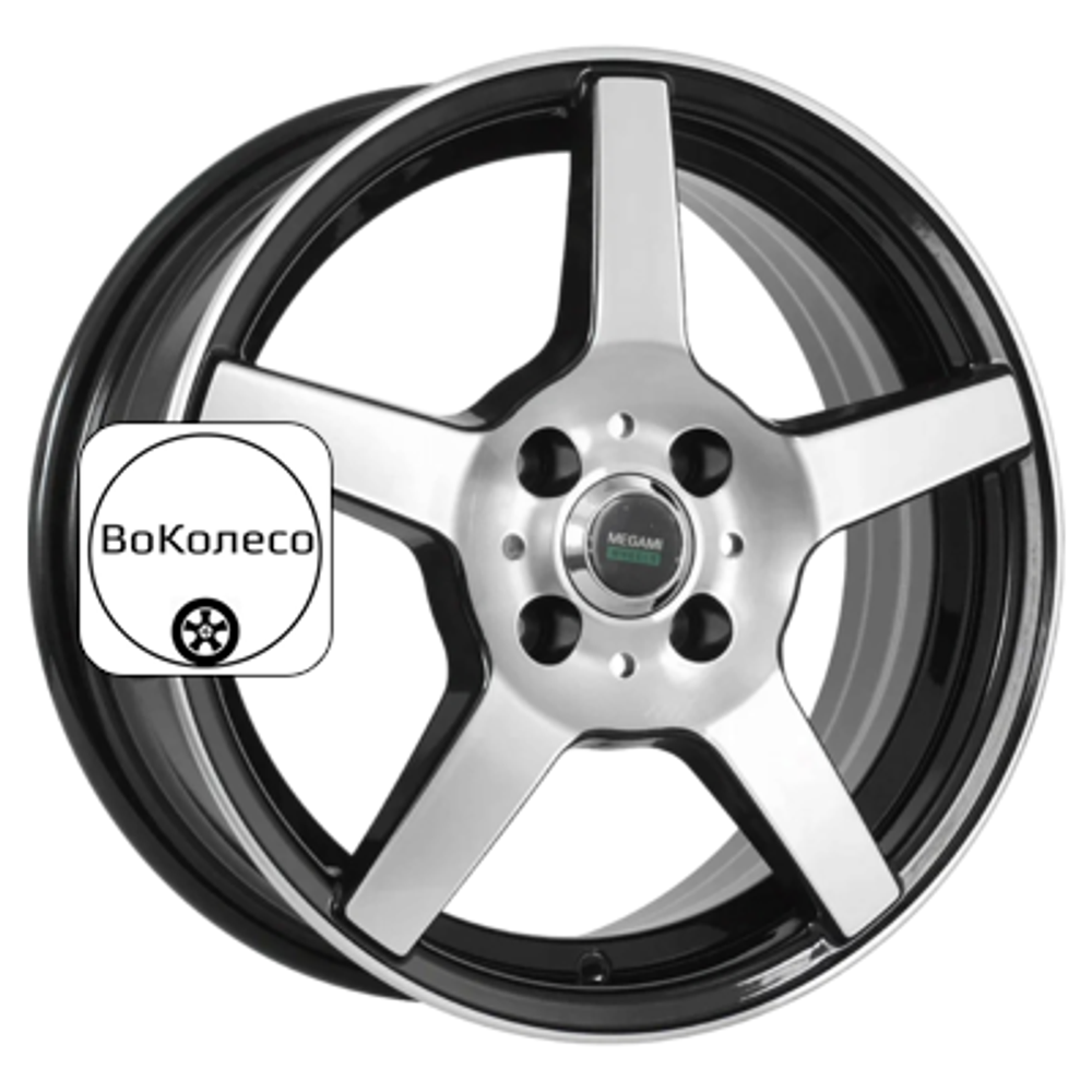 5,5x14/4x100 ET43 D60,1 AF-07 BKF Megami