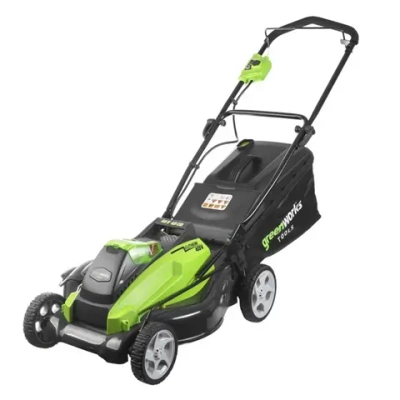 Аккумуляторная газонокосилка Greenworks G40LM45K4 40В (1 x 4 Ач, ЗУ) нож 45 см, 2500107VB
