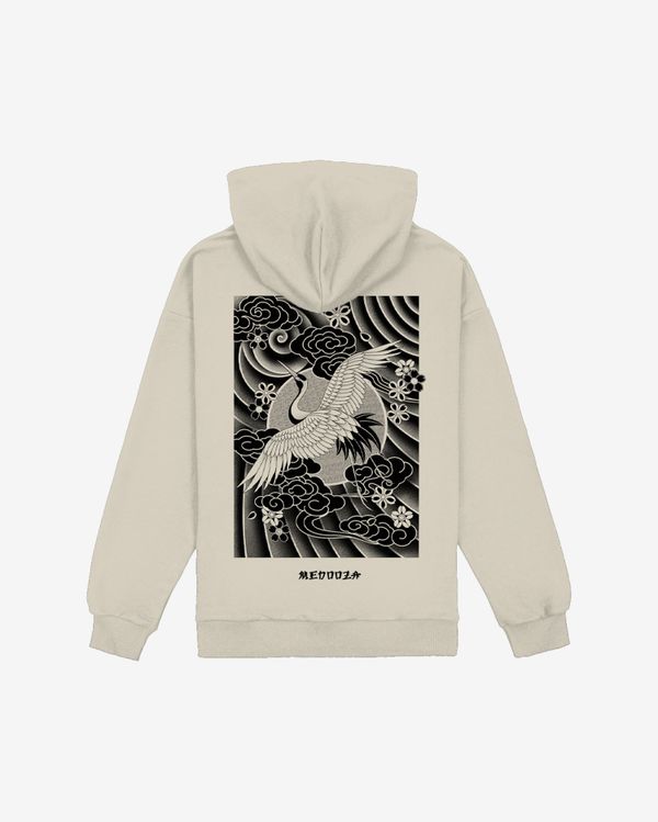 Худи MEDOOZA Журавль Молочный - фото 2