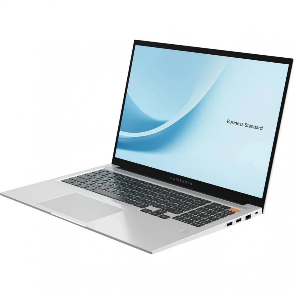 Ноутбук Maibenben B116C 16" IPS Ryzen 5 7640HS 16Gb/512SSD Gb Silver Win 11Pro (B116C-R576UMF1SPSRE2)