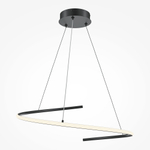 Люстра светодиодная Maytoni Curve MOD242PL-L33BK