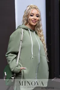 Костюм 356-оливка Minova