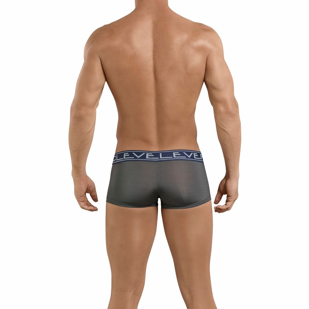 Мужские трусы хипсы темно-серые Clever Exciting Latin Boxer 239513