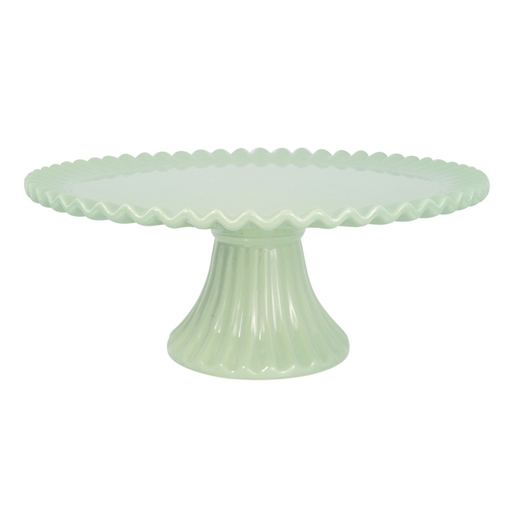 Подставка для торта Elwin dusty green, 31 см