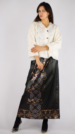 Шерстяной жакет «Белоснежный»