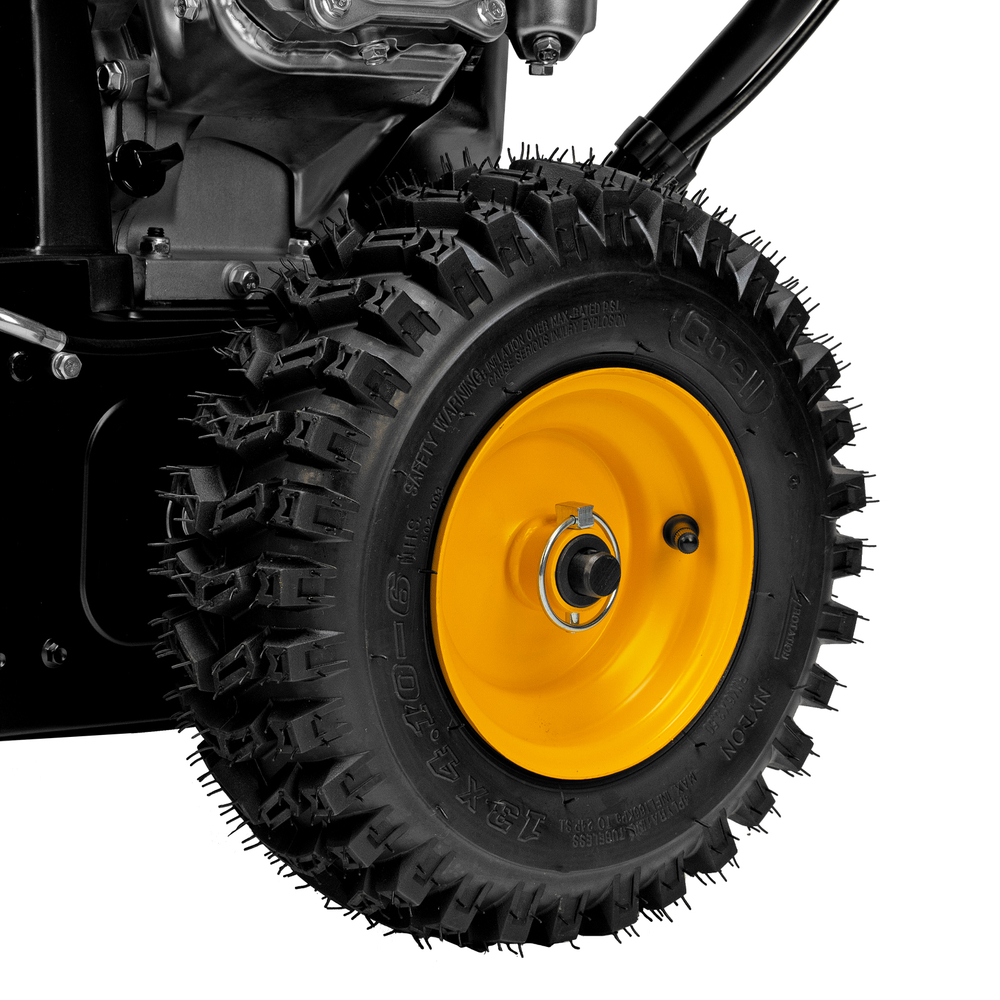 Бензиновая снегоуборочная машина Denzel SB 560 LP, 212 cc, электростартер, фара