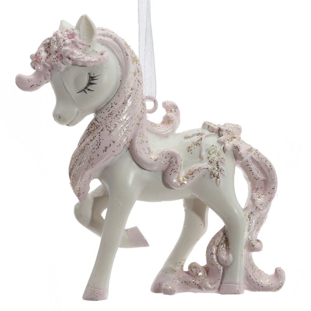 GAEM Фигурка декоративная подвесная "Лошадка", L8,5 W2 H8,5 см, 2в.