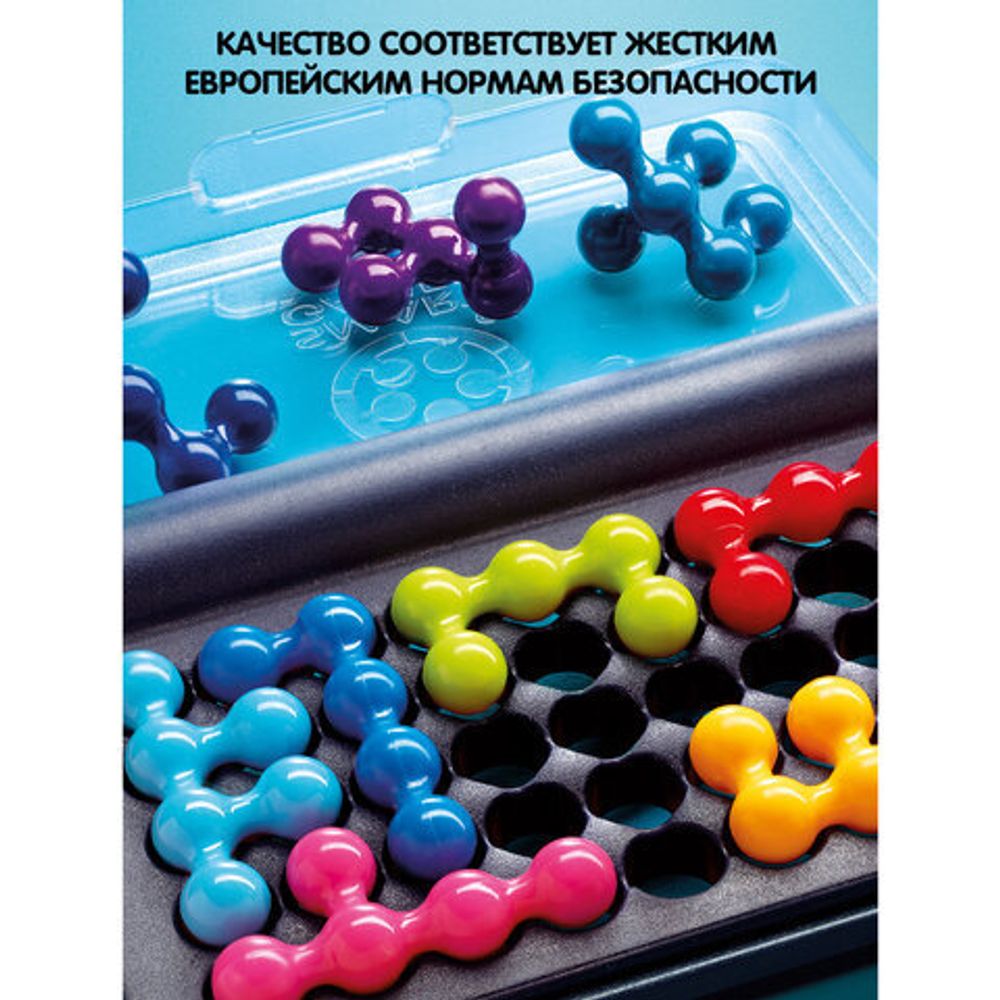 Игра логическая "IQ-Элемент", 120 заданий, Smart Games, BONDIBON, ВВ0941