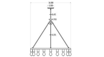 replica Niche Modern SPARK-36-TUBULAR-BULB-Up