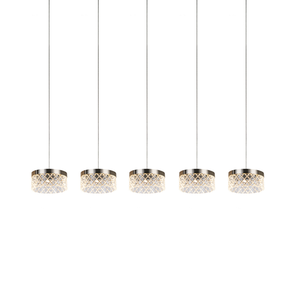 Подвесной светильник MD21020075-5B satin nickel