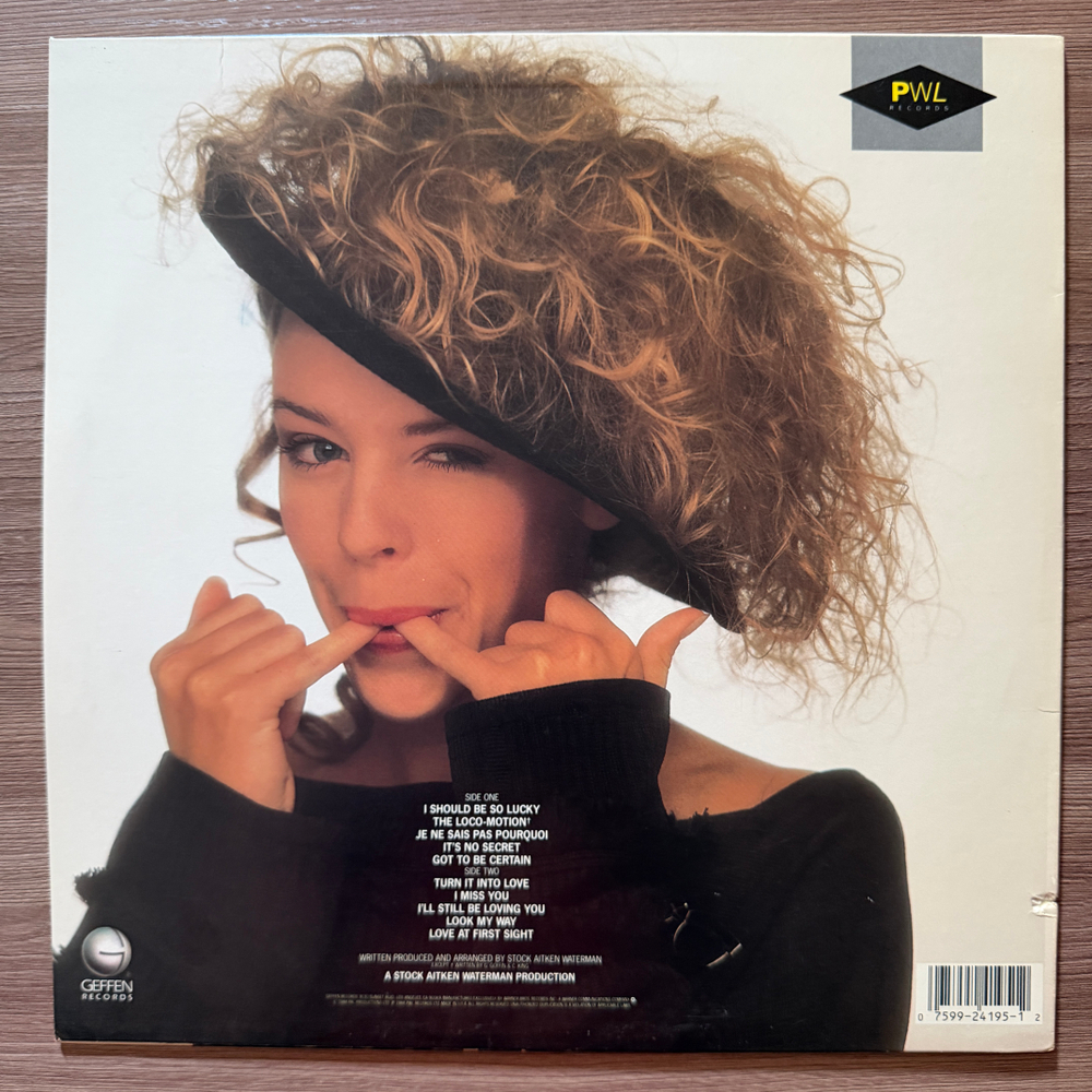 Kylie Minogue ‎– Kylie (США 1988г.) Т