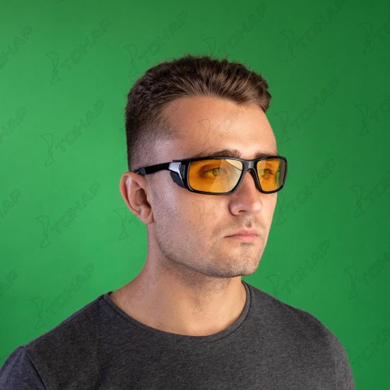 Очки PREMIER поляризационные в чехле (желтый) PR-OP-55408-E-B