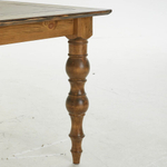 Стол обеденный 200х100 Лэйквью винтажный из массива сосны