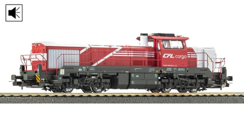 Тепловоз DE 18 CFL, эпоха VI + звуковой декодер