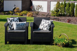 Комплект мебели Corfu Russia Set, графит