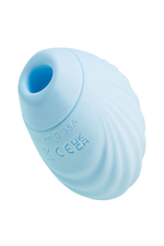 Голубой вакуум-волновой стимулятор клитора Scall (Цвет: голубой)