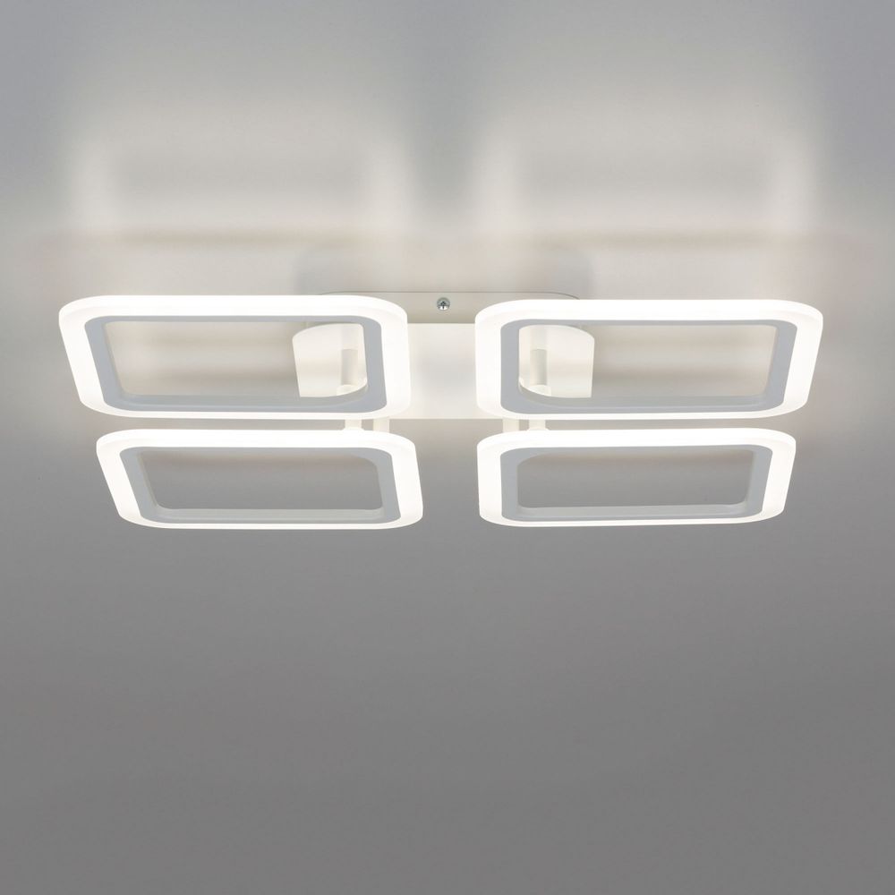 Citilux Марсель CL232140R LED Люстра с пультом Белая