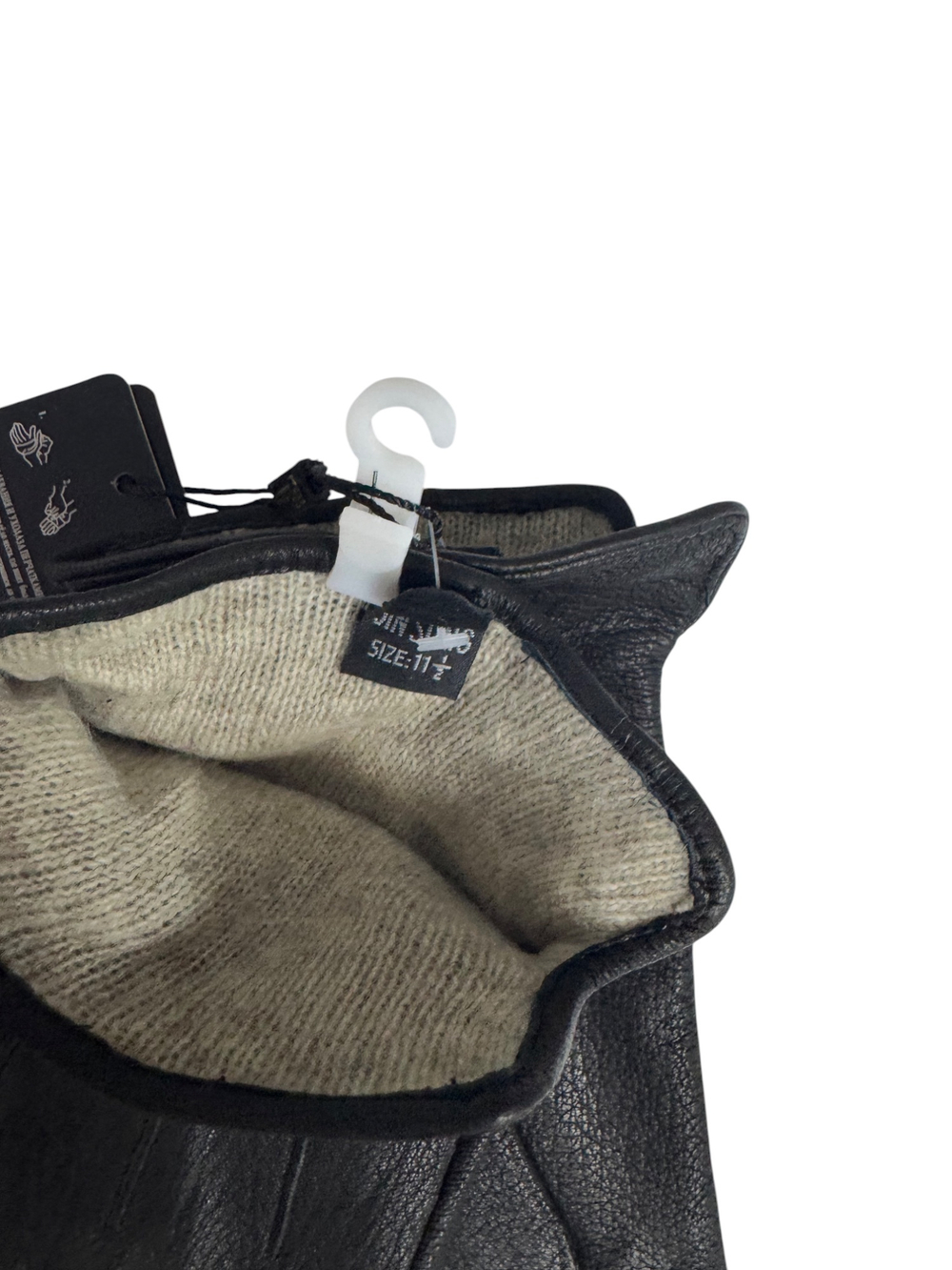 Перчатки. Мужские. Материал верха: Кожа оленя. Подклад: Трикотаж-шерсть. 5 шт в упаковке.