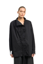 Рубашка-трансформер OVER OFF Black