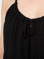 Cорочка из вискозного трикотажного полотна в рубчик