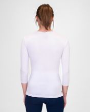 Футболка женская Crew с V-образным вырезом и рукавом 3/4