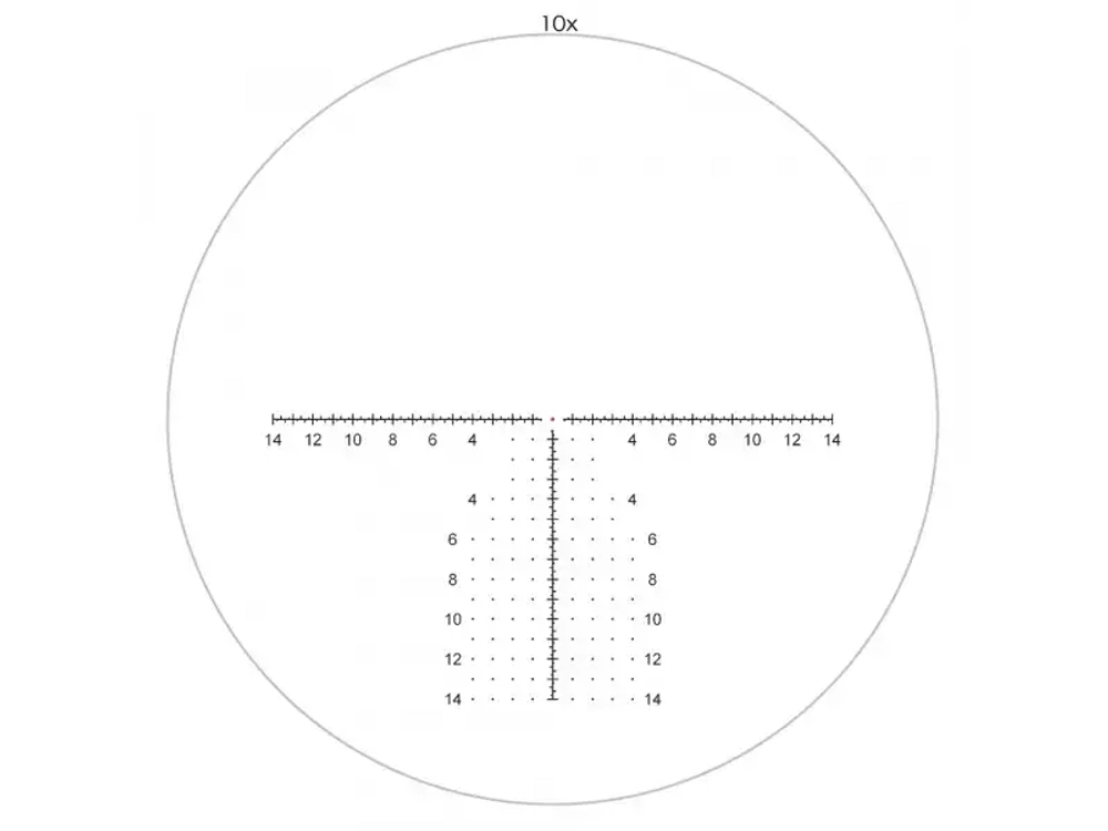 Оптический прицел ARTELV CRS (b) 1-10x28 FFP, 34 mm, с подсветкой