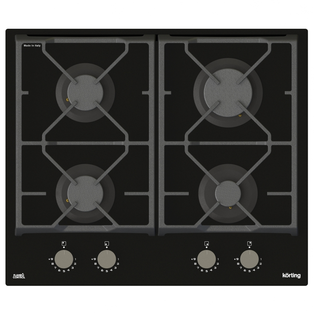 Газовая стеклянная варочная панель Korting HGG 6985 CN FLC фото 