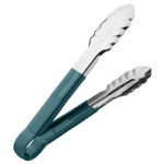 Щипцы универсальные 24 см. нерж. зеленая ручка MGsteel /1/120/