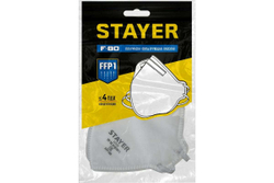 Фильтрующая плоская полумаска STAYER F-80 FFP1 11112_z01