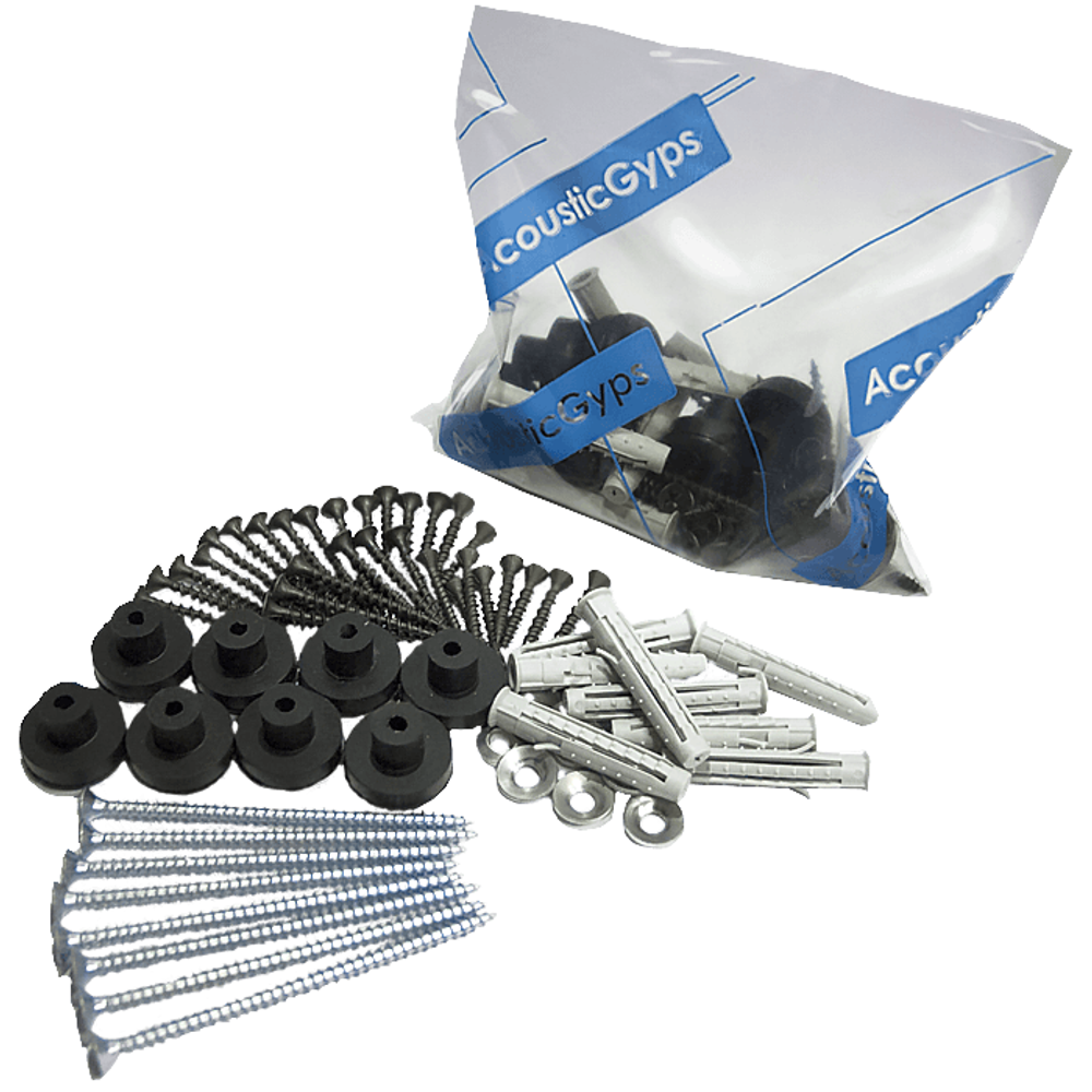 Комплект крепежа для звукоизоляционных панелей AcousticGyps Basic 40