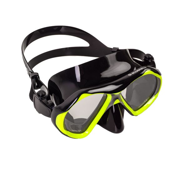 Маска Scorpena E желтая