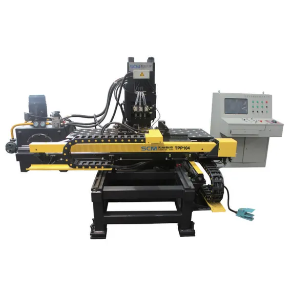 Гидравлический станок с ЧПУ для пробивки и маркировки листового проката TPPR104