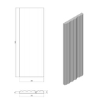 Гипсовая панель Orion-3