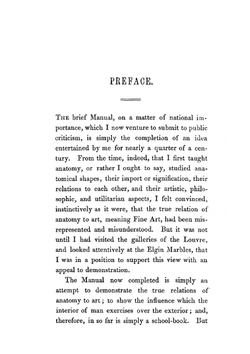 A Manual of Artistic Anatomy. For the Use of Sculptors, Painters, and Amateurs | Robert Knox