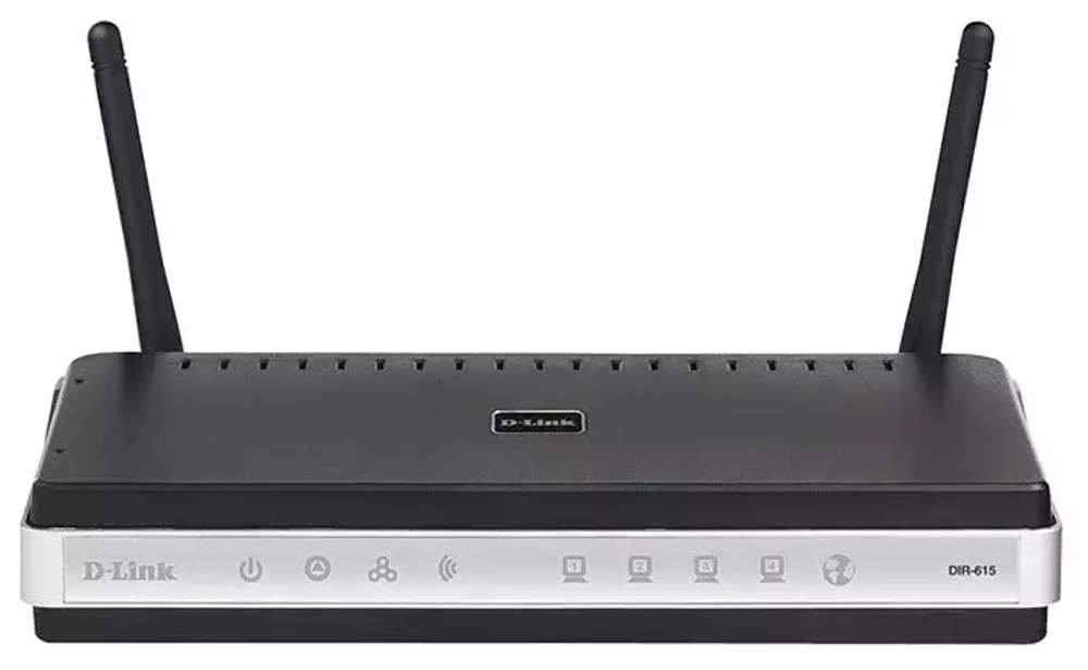 Wi-Fi роутер D-link DIR-615, черный