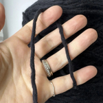 WAFFLE - Be.Mi.Va Filati; 100% меринос; 90м/100гр; col. 002833 black, цвет: черный