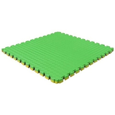 Будо-мат (татами) BABYPUZZ (1 плита 100x100x2см, 1кв.м./уп) Желто-зеленый до 10 шт.