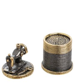 AM-1416 Наперсток «Швейная машинка с магнитом» (латунь)