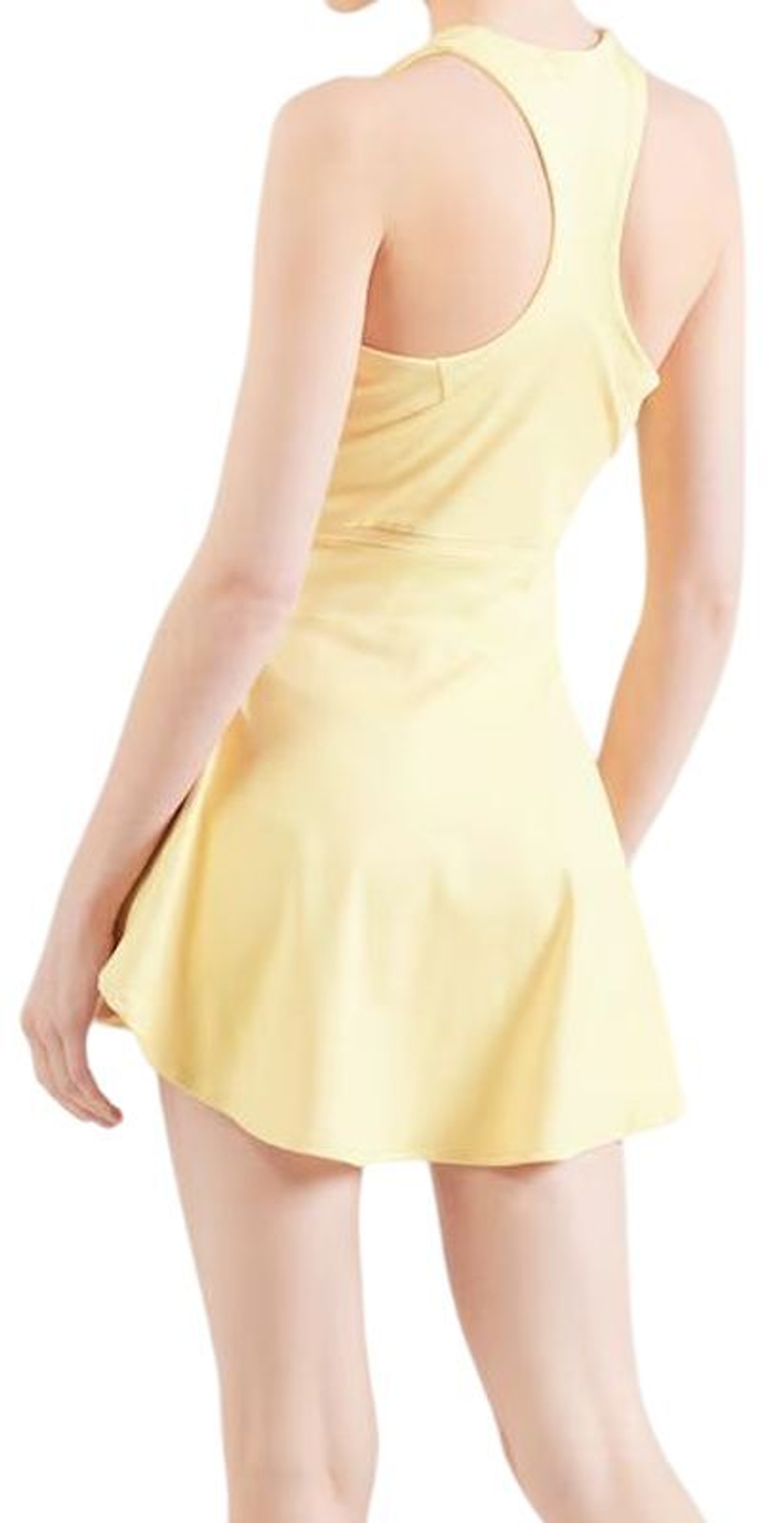 Теннисное платье Adidas Climacool Logo - желтый