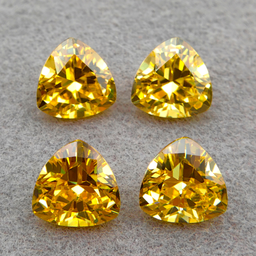 Фианит триллиант, Golden Yellow