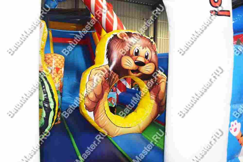 Батут "Цирковое шоу", 8*4*5 м