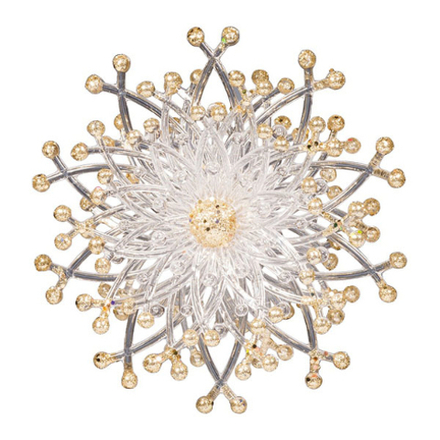 Снежинка "Золотой каприз" 3D FA1620CG