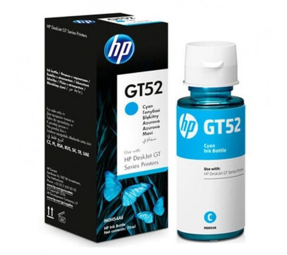 Ёмкость с чернилами HP GT52 голубая 70 мл (8000 стр)