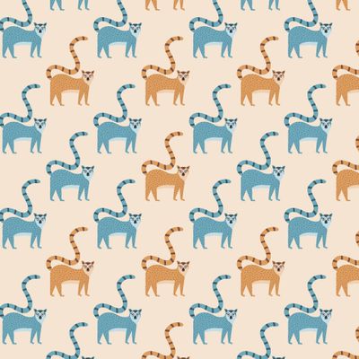 Разноцветные лемуры