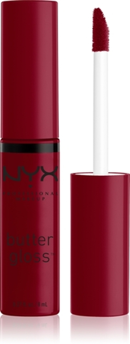 NYX Professional Makeup Butter Gloss - Блеск для губ оттенок 39 Rocky Road, 8 ml