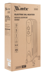 Масляный обогреватель MTX OCH-1500, 230 В, 1500 Вт MTX
